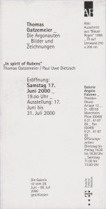 2000 Galerie Falzone Mannheim