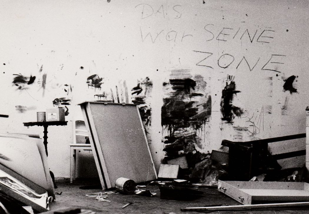 Thomas Gatzemeier das Atelier in Döbeln nach dem Auszug Richtung Westen 1986