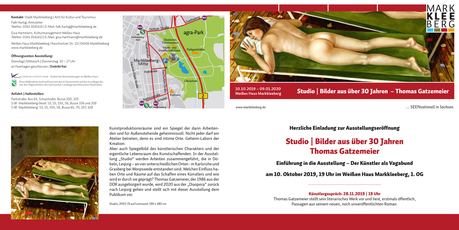 Einladung Ausstellung Thomas Gatzemeier
